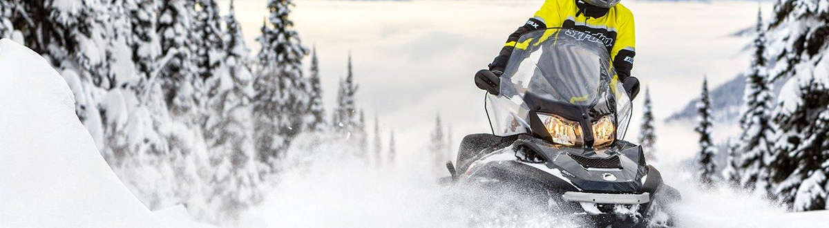 snowmobile of Delta Powersports at Delta Junction, AK