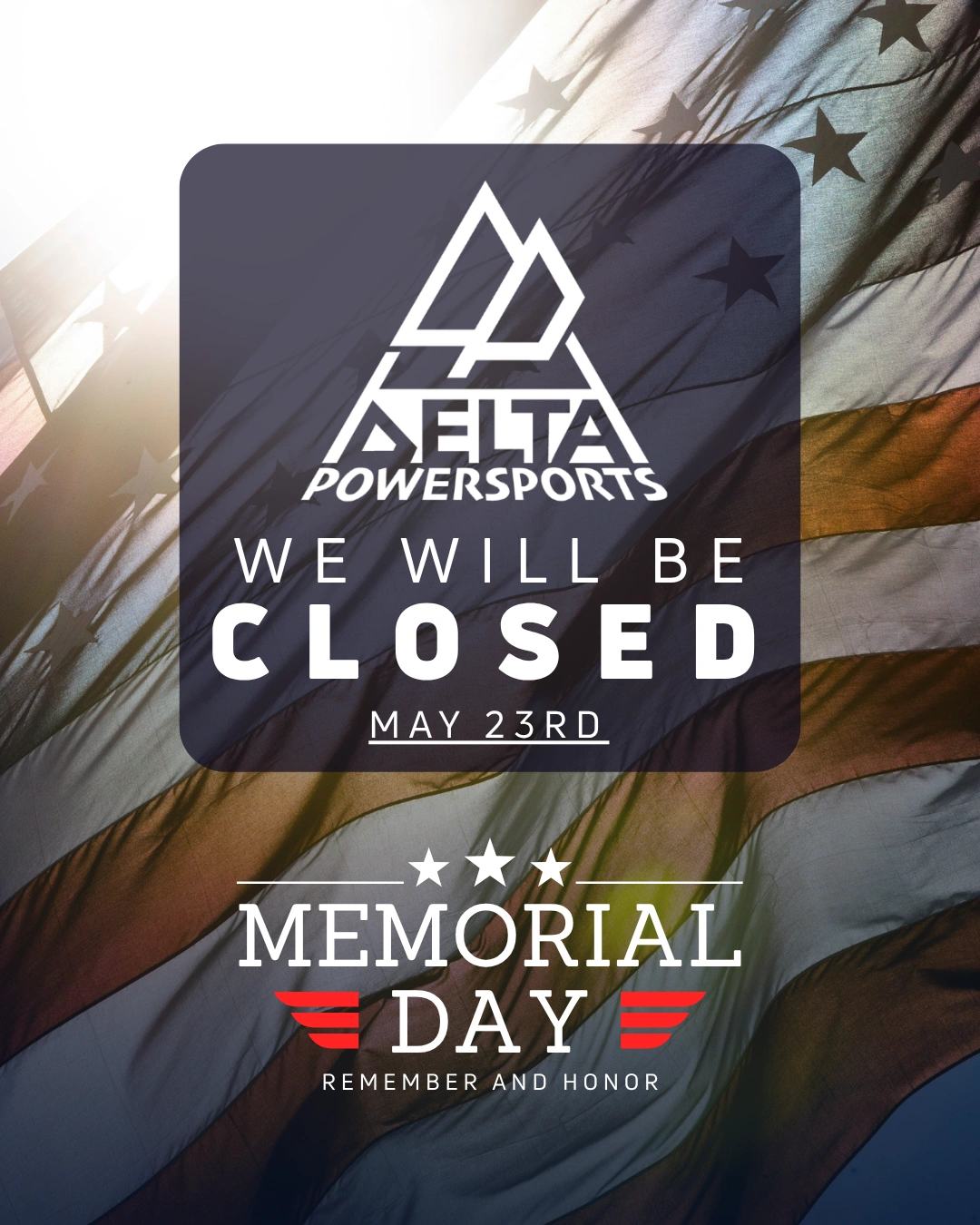Delta Memorial Day